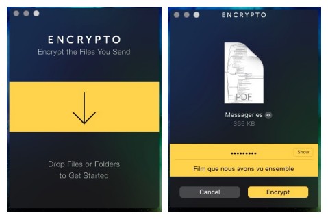Sécuriser ses fichiers avec Encrypto